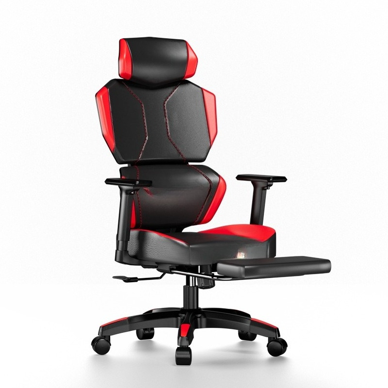 Esports Gaming Competition - Thuis, kamerkantoor, concurrerende luxe gaming-e-sportstoel, comfortabele