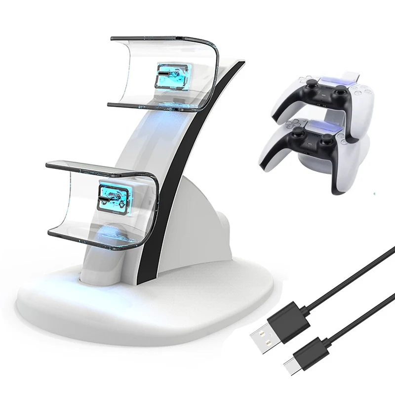 Controller Charging Stand - voor Sony PS5 Dual Controller Fast