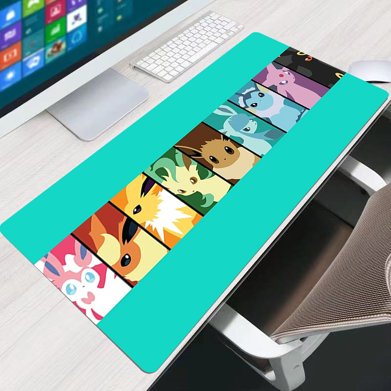 Best Esports Gaming Keyboard - 90x40cm Muismat Pokemon Office Gamer Toetsenbord