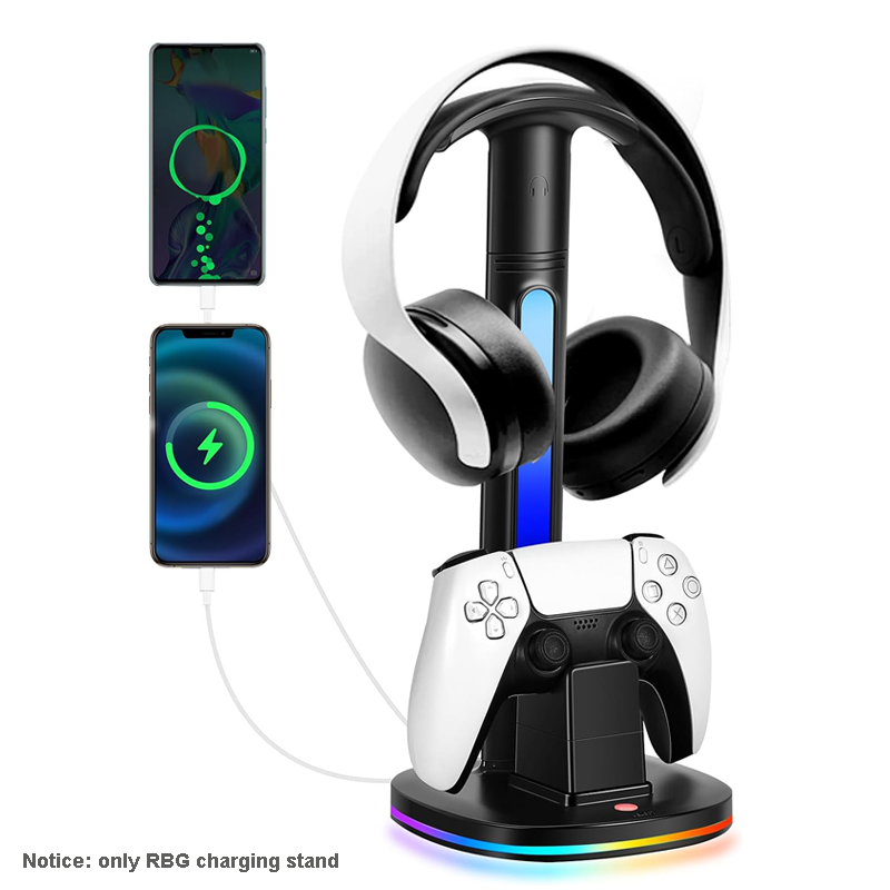 Controller Charging Stand - Controller Laadstation W Rgb Hoofdtelefoon Stand
