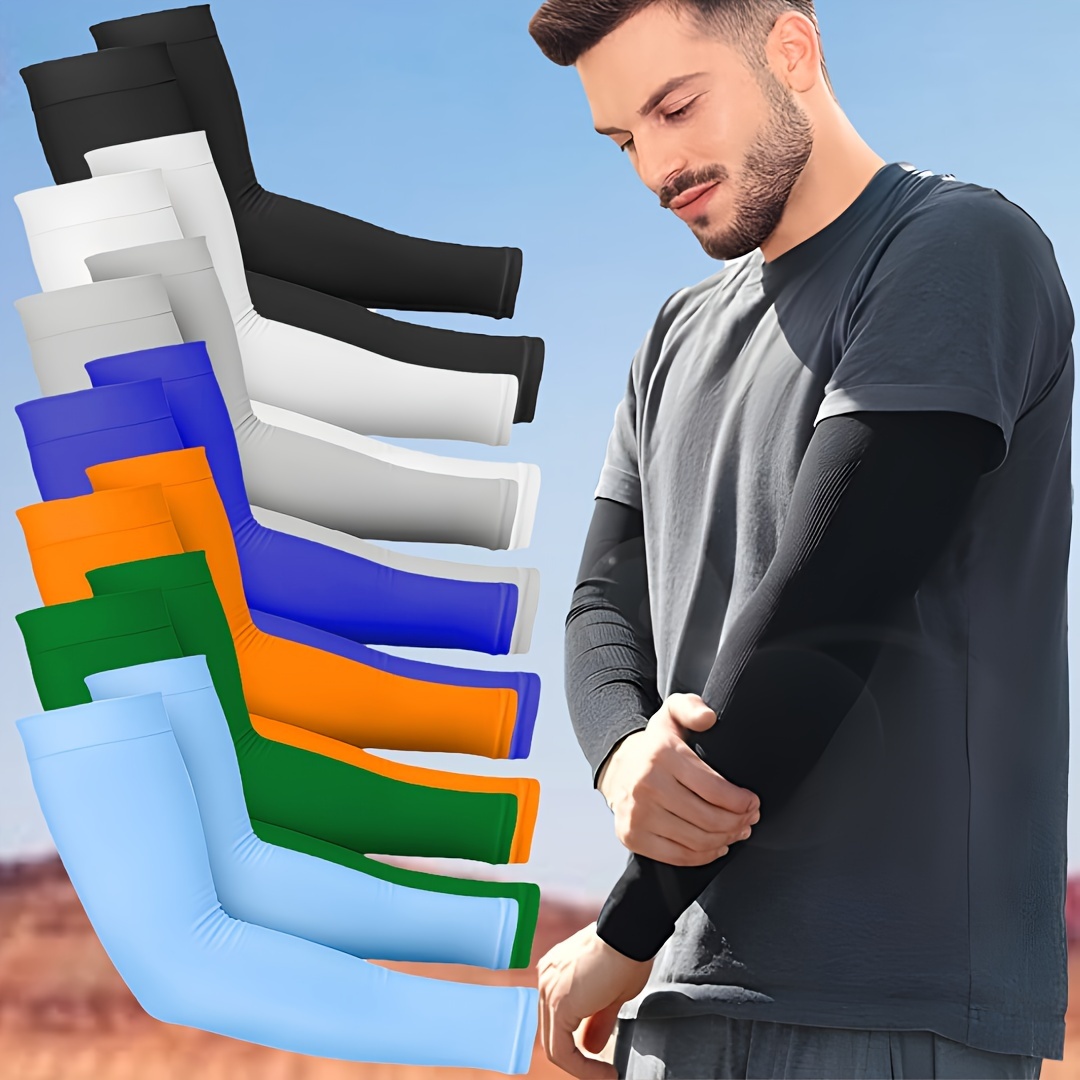 Esports Gaming Arm Sleeve - 7-paar ademende zonnescherm-armhoezen, unisex handschoenmouwen, geschikt