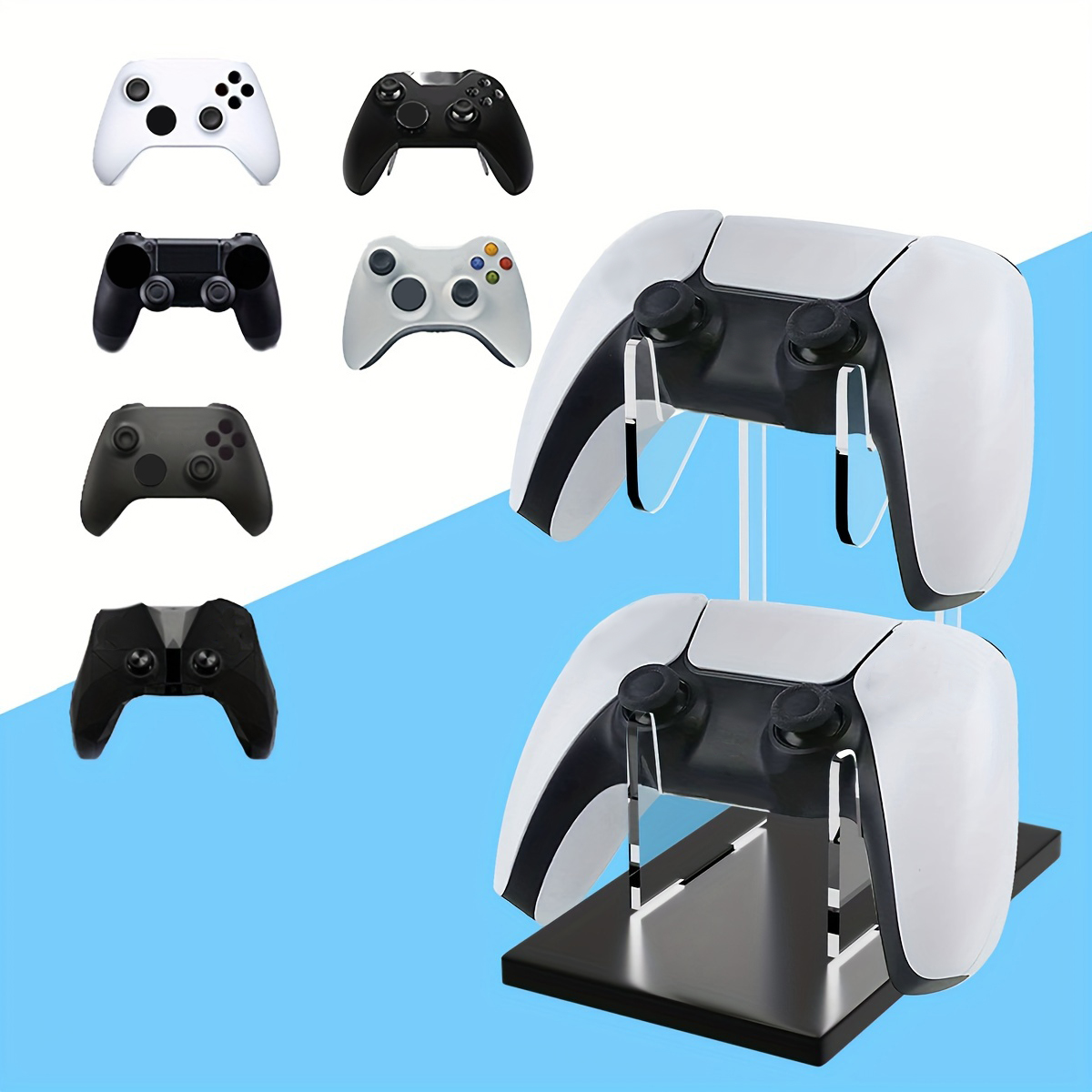 Controller Charging Stand - Dubbellaagse universele beugel voor gamecontroller