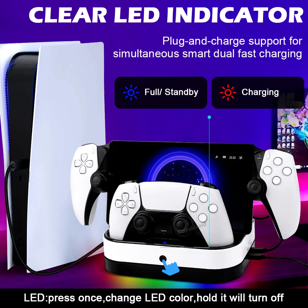 NIEUW Voor PS5 Controller Opla - Controller Charging Stand recensie en prijs