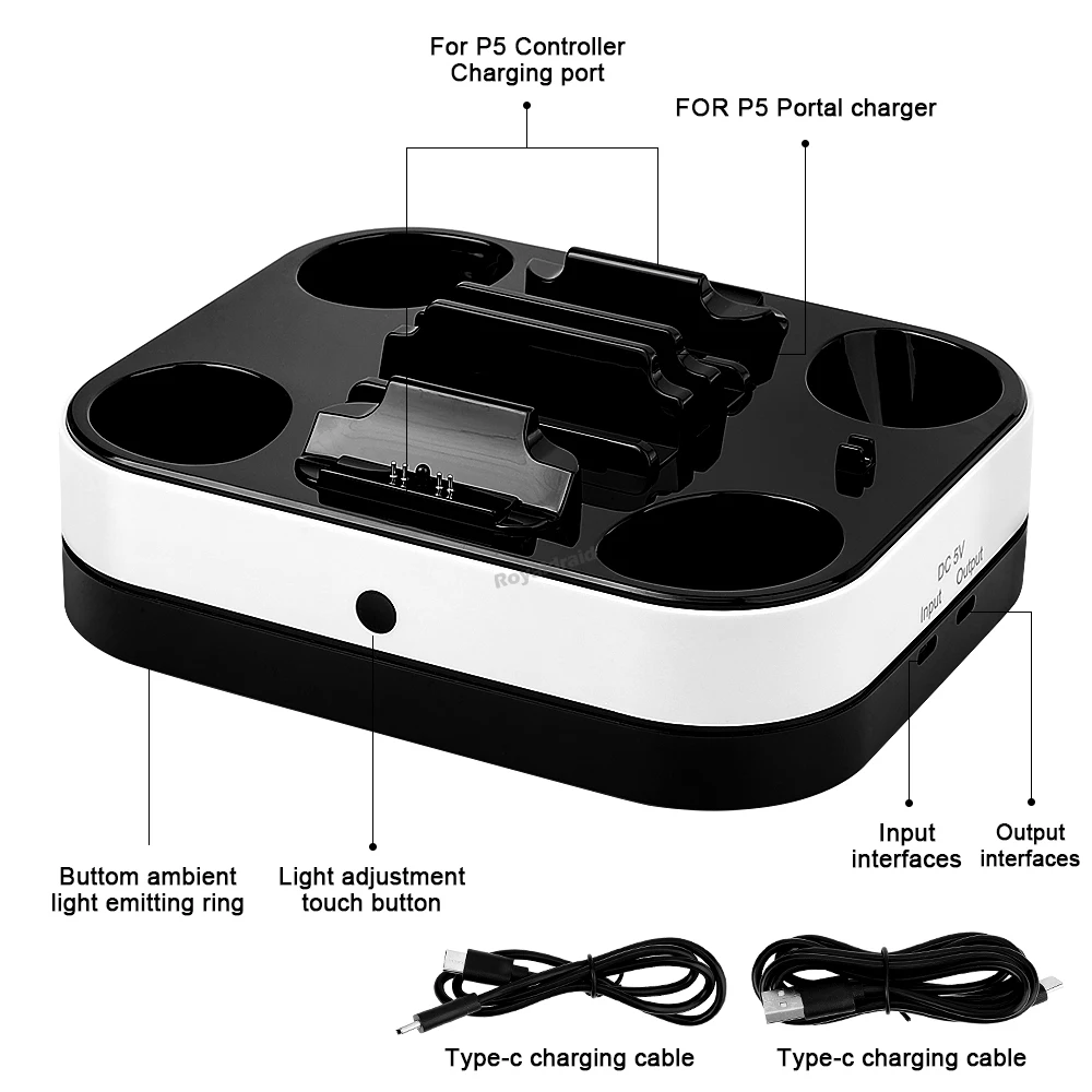 NIEUW Voor PS5 Controller Opla - Controller Charging Stand recensie en prijs