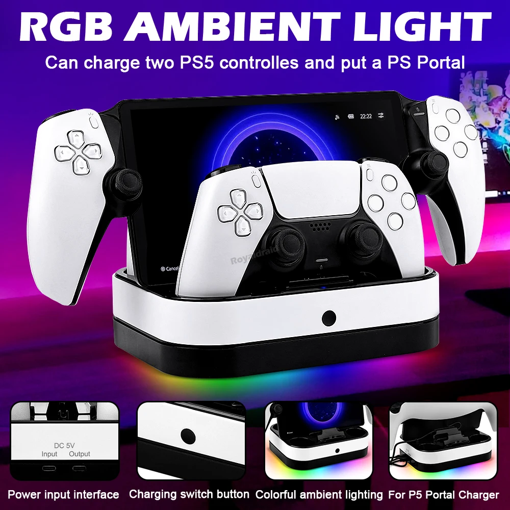 NIEUW Voor PS5 Controller Opla - Controller Charging Stand recensie en prijs