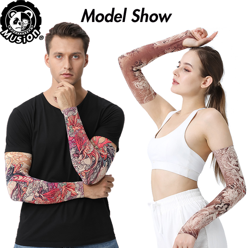 Musion Nieuwe Naadloze Tattoo  - Esports Gaming Arm Sleeve recensie en prijs