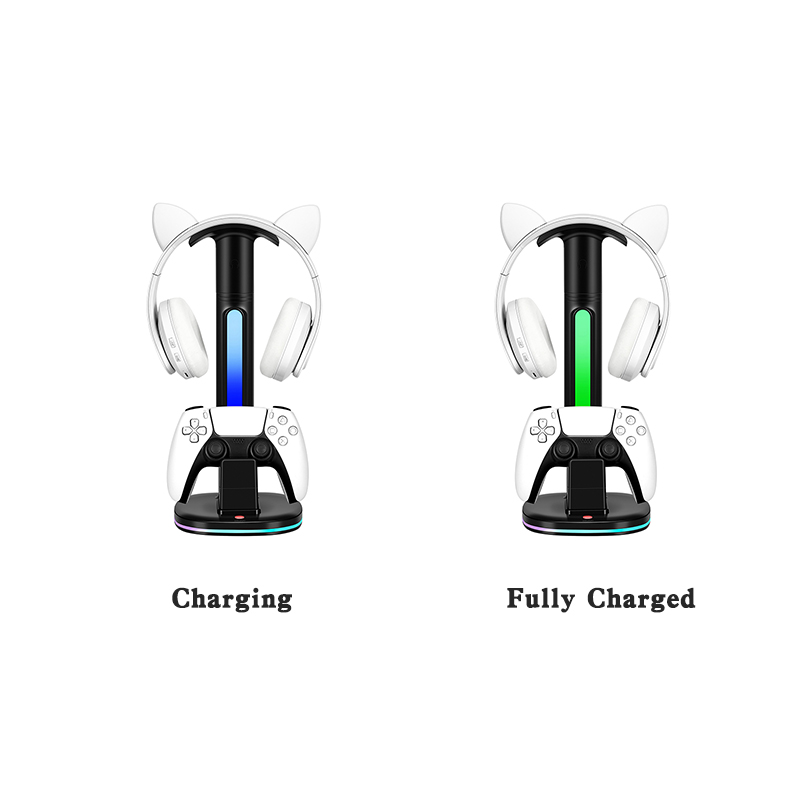 LED-displaystandaard voor PS5- - Controller Charging Stand recensie en prijs