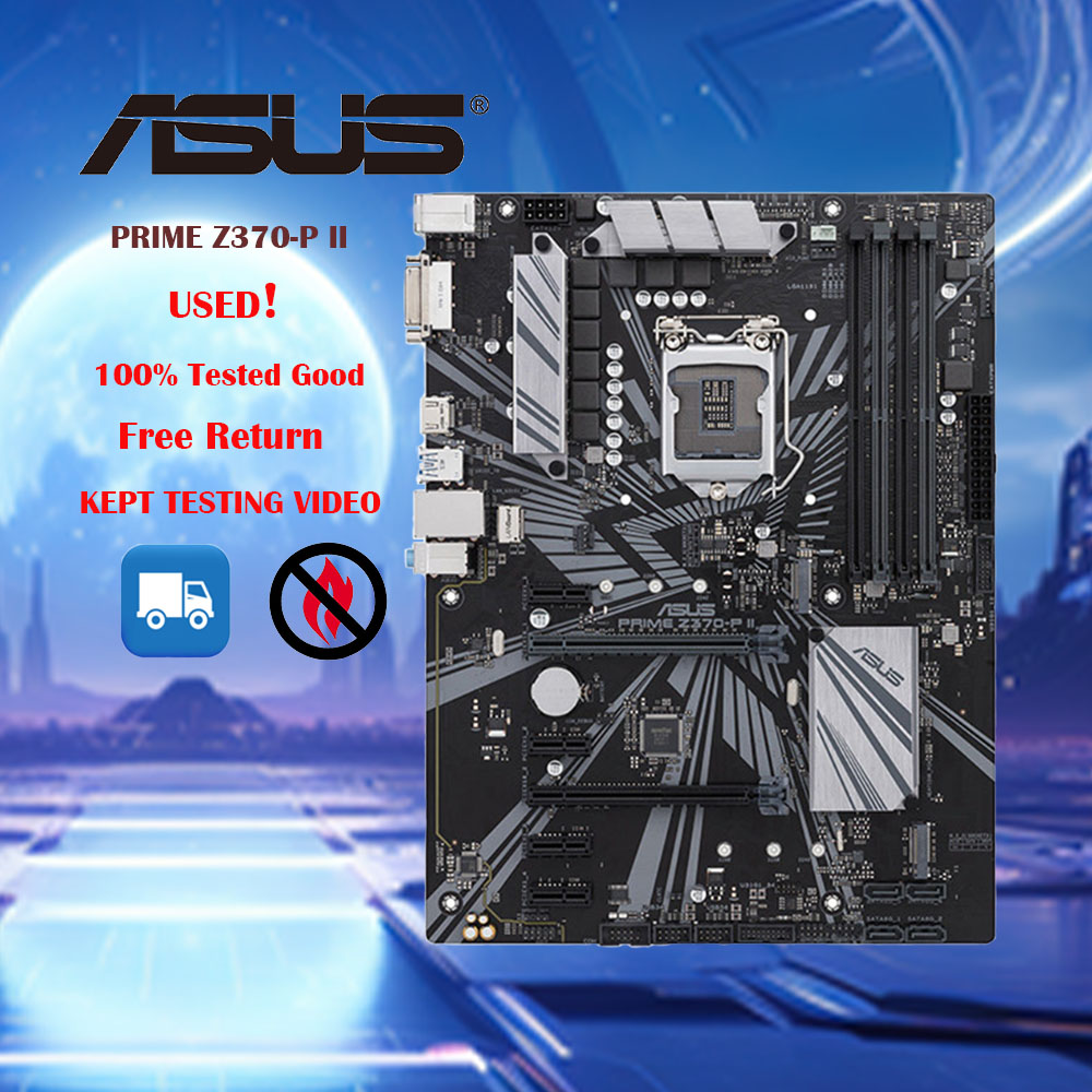 Lga 1151 Asus Prime Z370-P Ii  - Intel Cpu Core I9 recensie en prijs