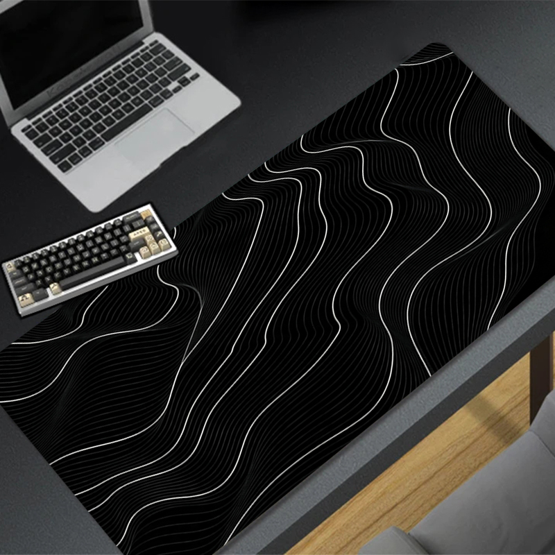 Muispad met artistieke lijnen, - Best Esports Gaming Keyboard recensie en prijs