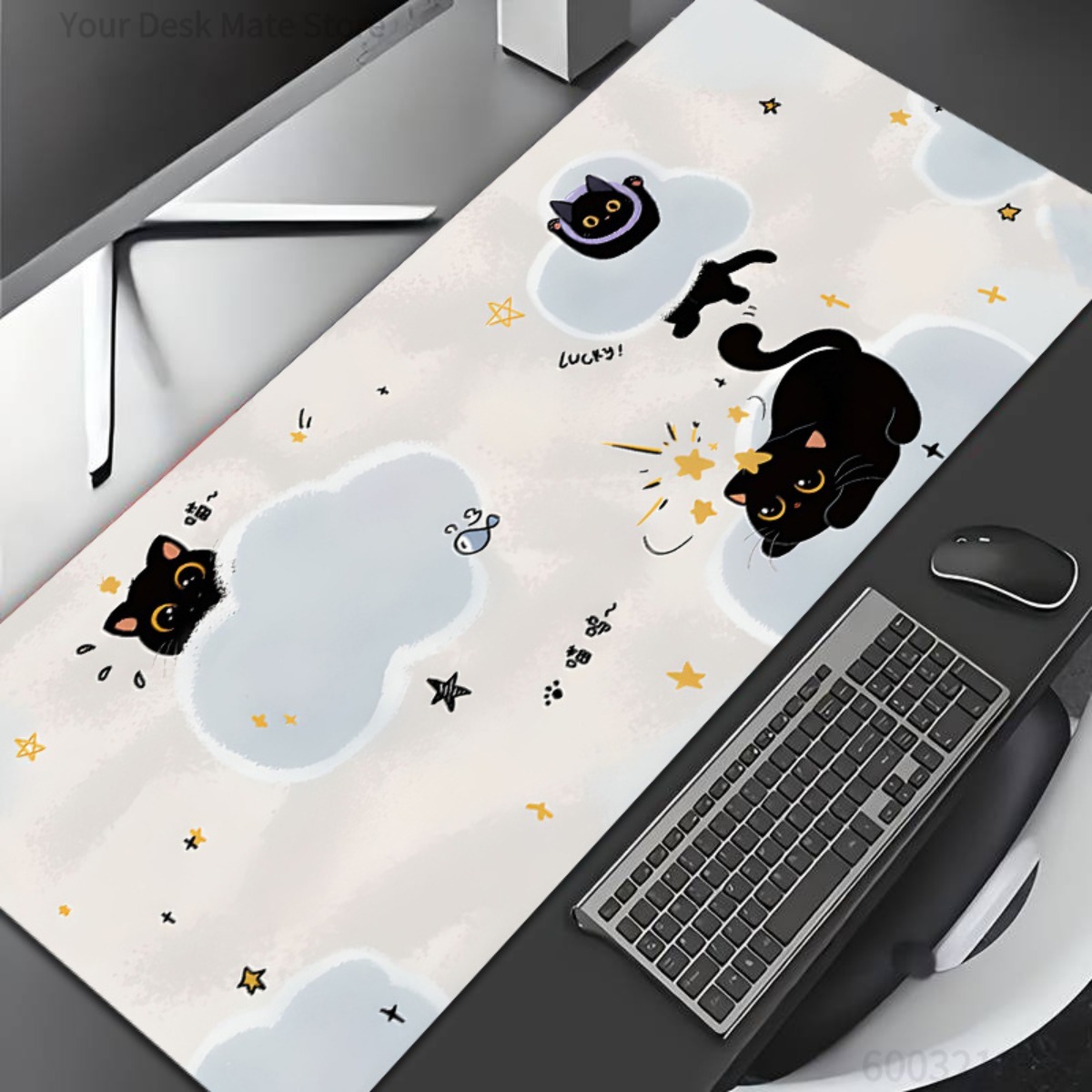 Rubberen gladde bureau-muismat - Esports Gaming School recensie en prijs