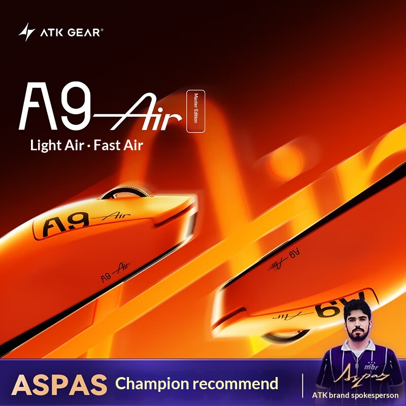 ATK Dragonfly A9 Air Master Ed - Esports Gaming Competition recensie en prijs