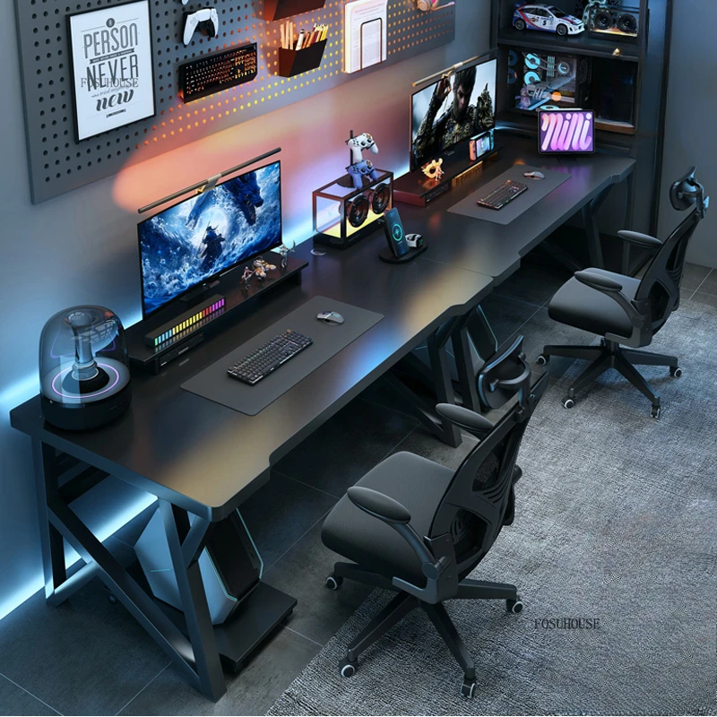 Moderne dubbele computerbureau - Esports Gaming School recensie en prijs
