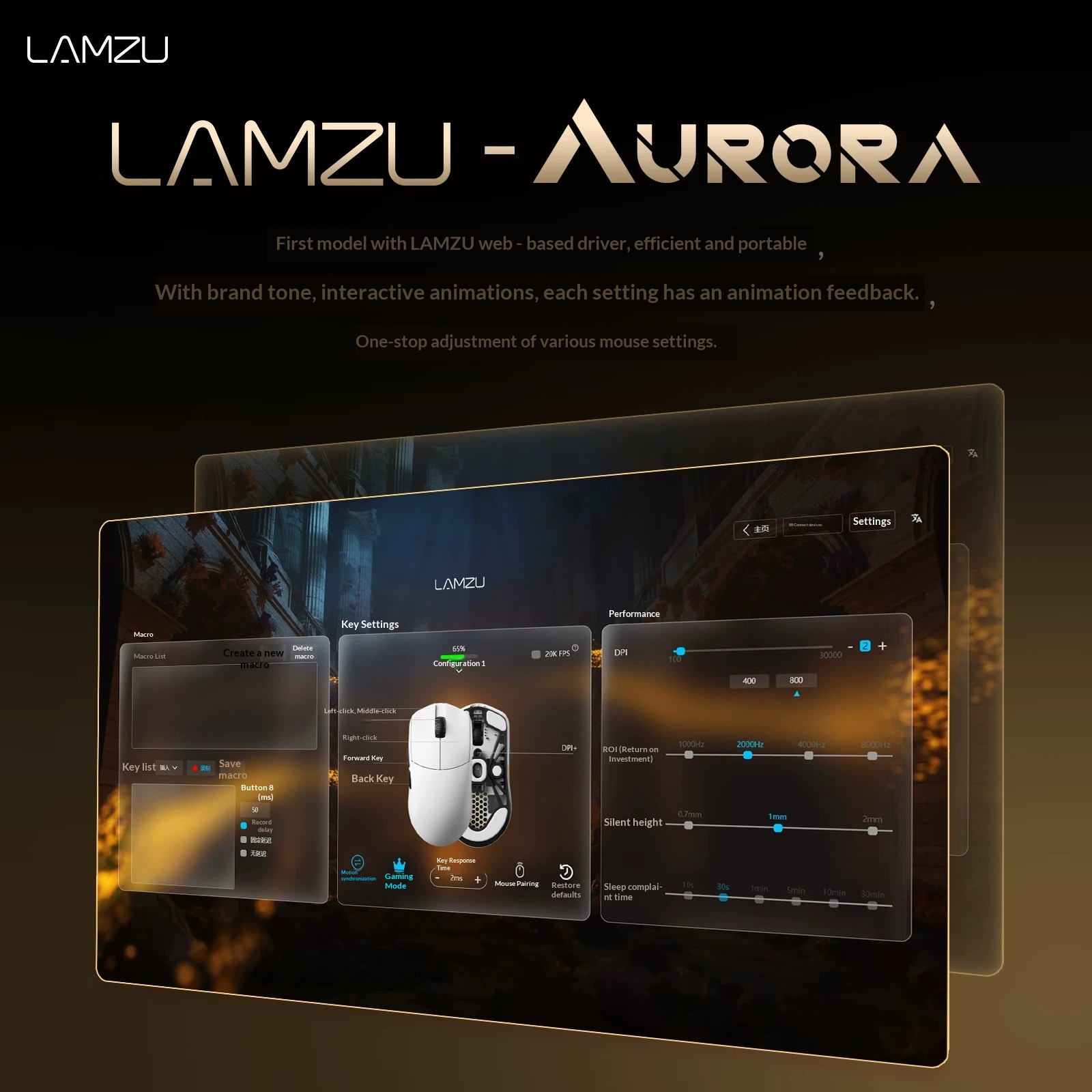 Lamzu Maya X Lichtgewicht draa - Esports Gaming Competition recensie en prijs